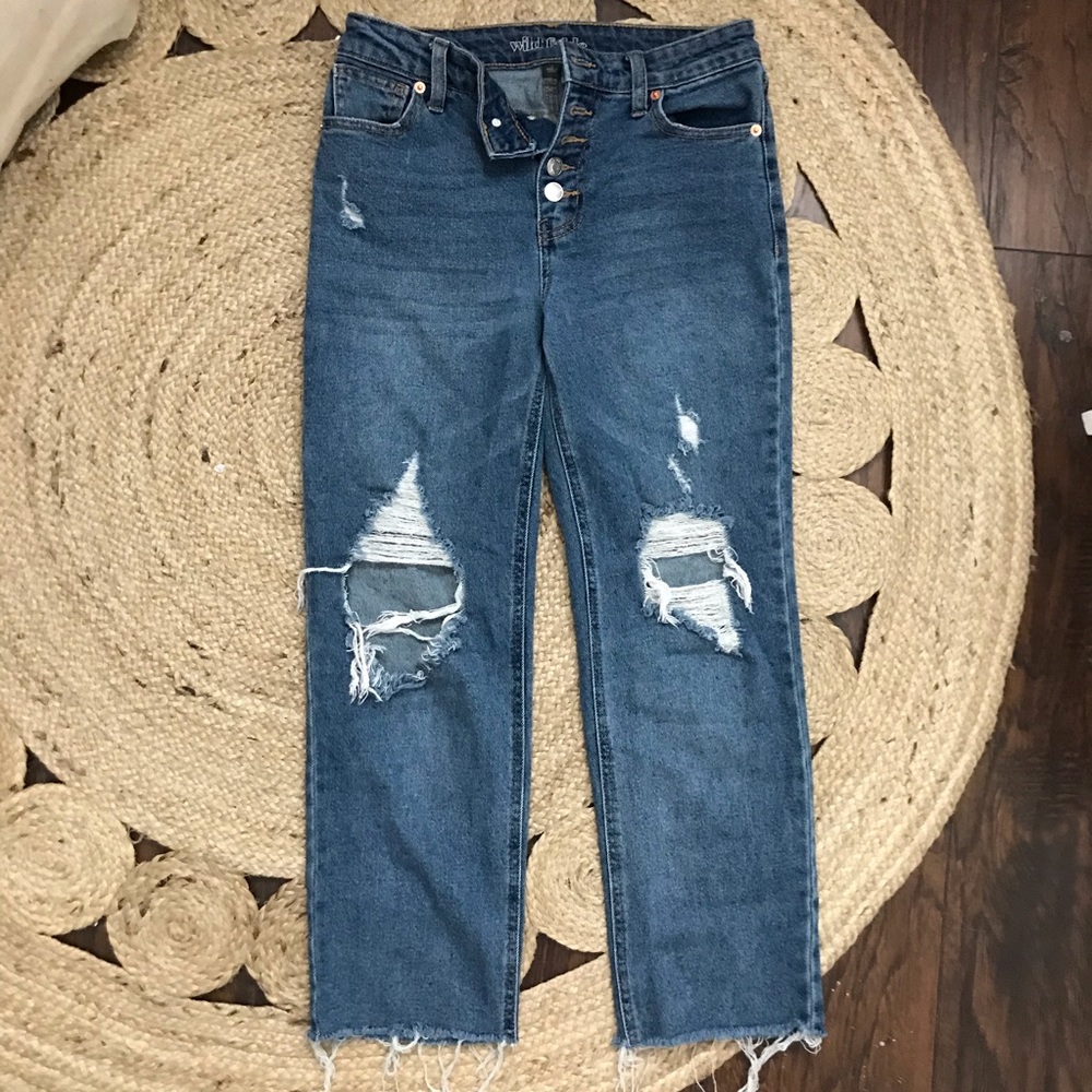 Distressed Target Jeans - Picture 2 of 7